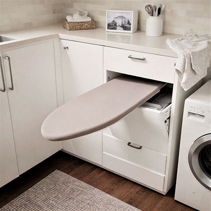 pull out ironing board