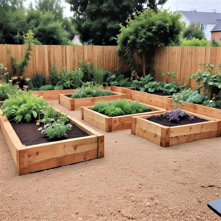 raised beds for productive gardening