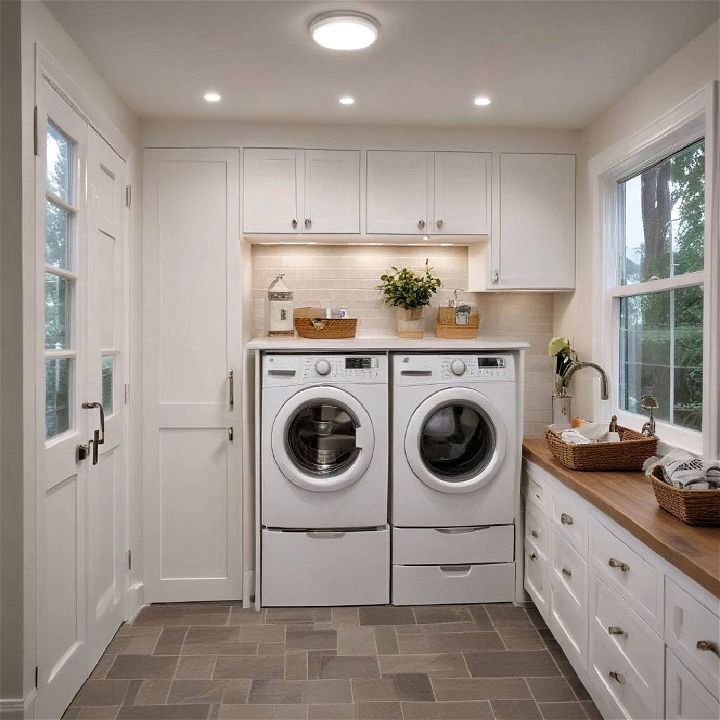 recessed lighting for laundry room