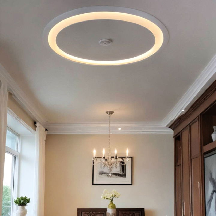recessed lights to enhance ceiling design