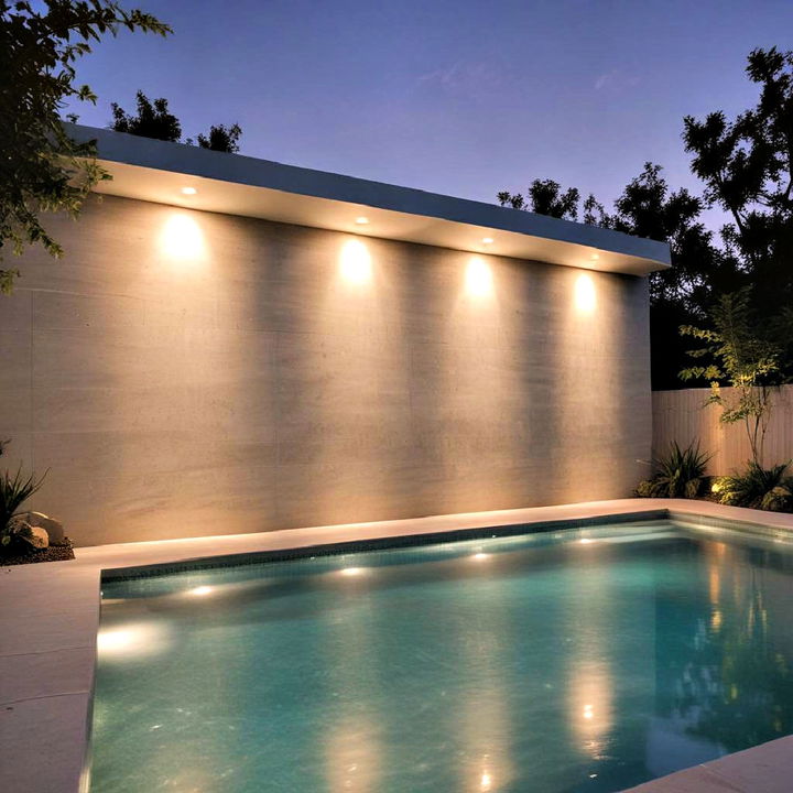 recessed pool lights