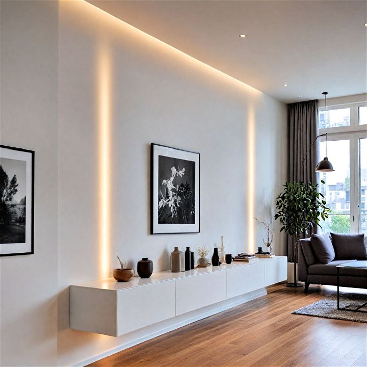 recessed wall lights