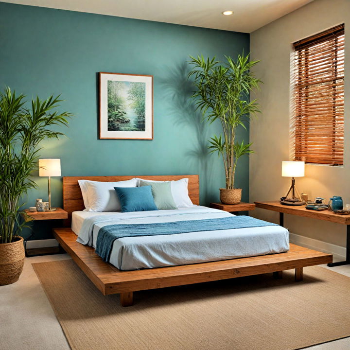 relaxing zen bedroom