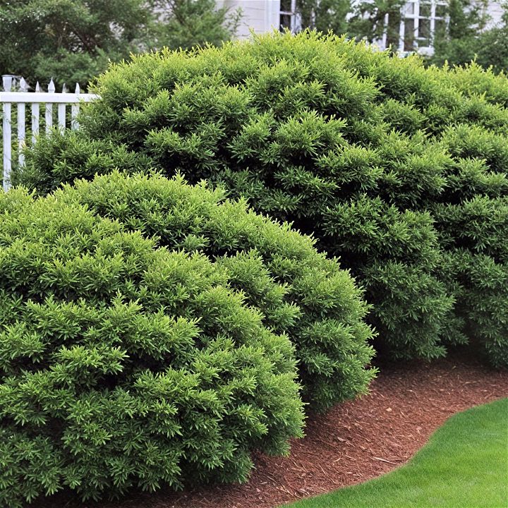 reliable and attractive evergreen shrubs