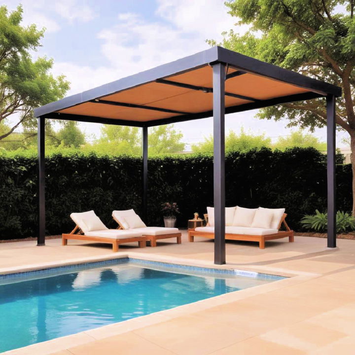 retractable canopy gazebo