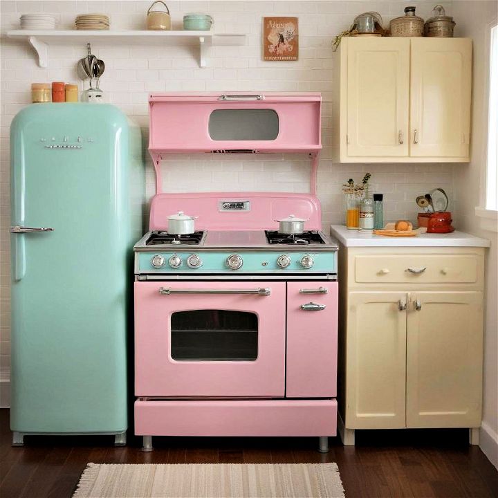 retro appliances for vintage kitchen