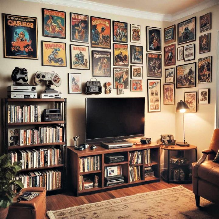 retro gaming corner