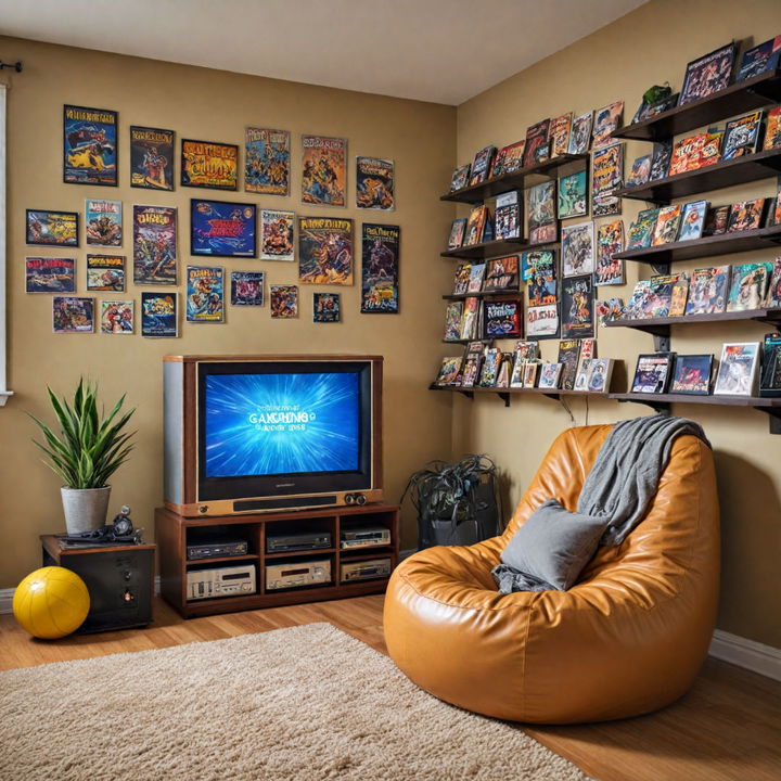 retro revolution themed room