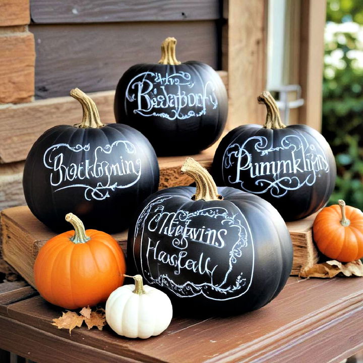 reusable decor with chalkboard paint