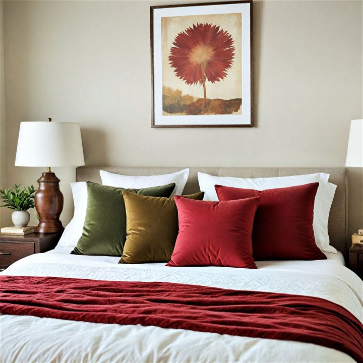 revitalize your bedroom with decorative pillows