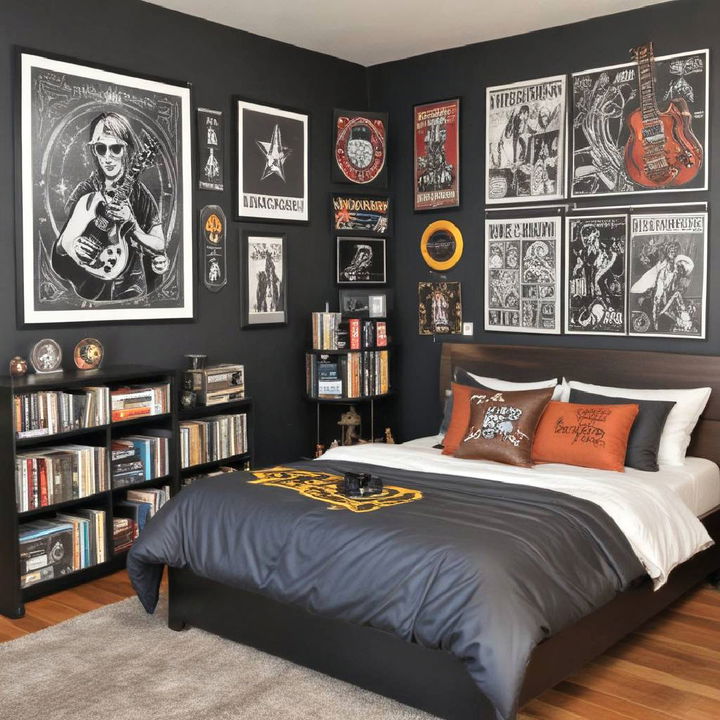 rockstar room for gaming bedroom