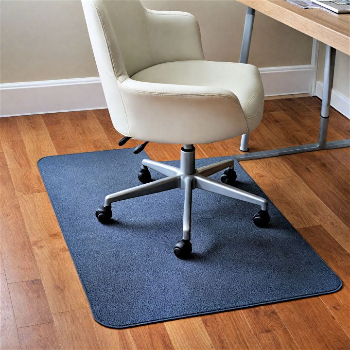 rolling office chair mat