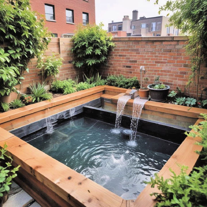rooftop water features idea