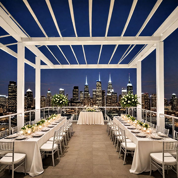 rooftop wedding venue