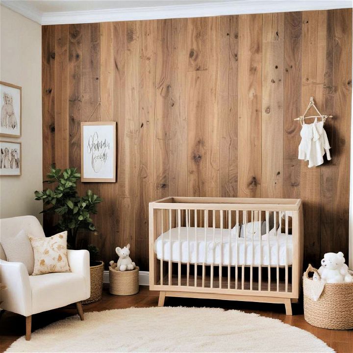 rustic and cozy wood panels