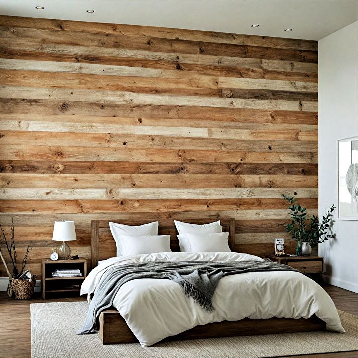 rustic wood panel wallpaper