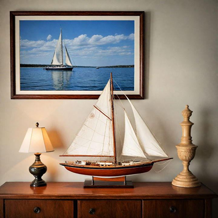 sailboat models to add nautical charm