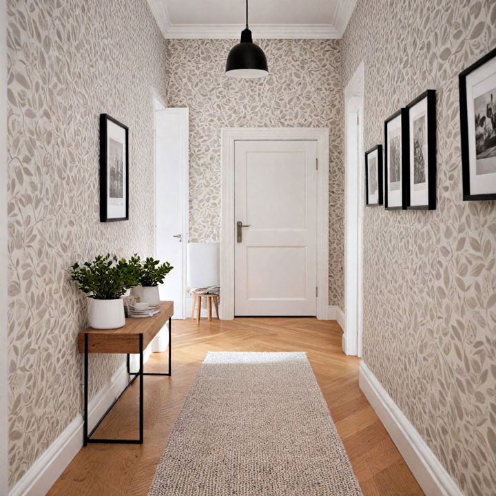 scandinavian simplicity hallway