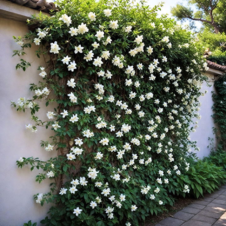 scented jasmine vines tropical landscape