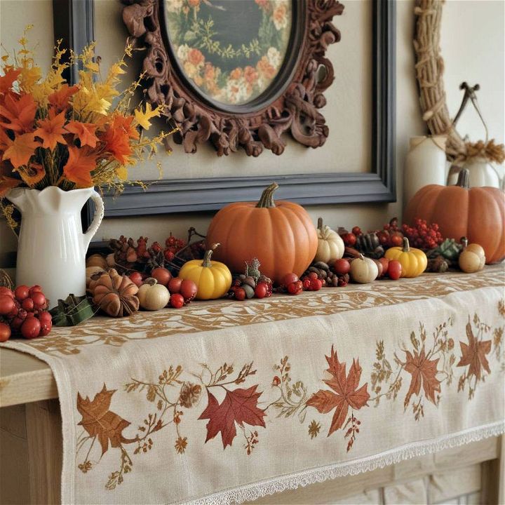 seasonal table runner