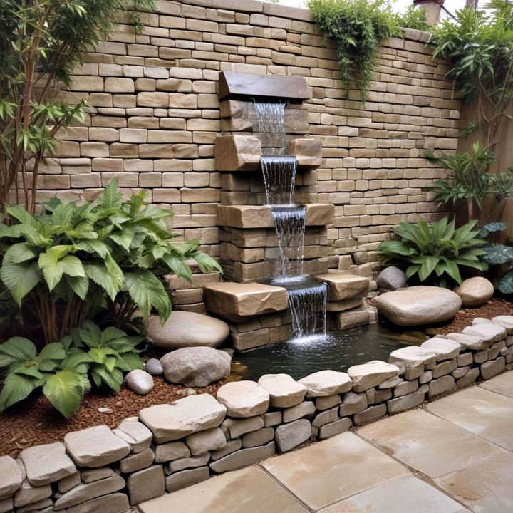 serenity waterfall feature design