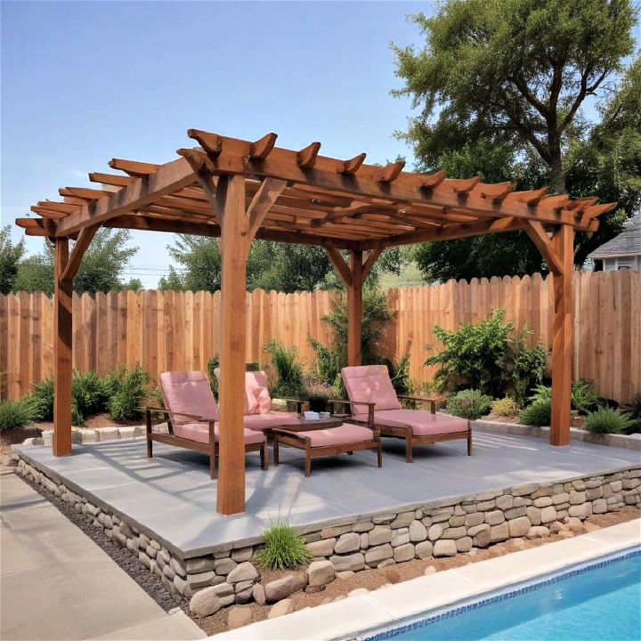 shade structure to enhance comfort