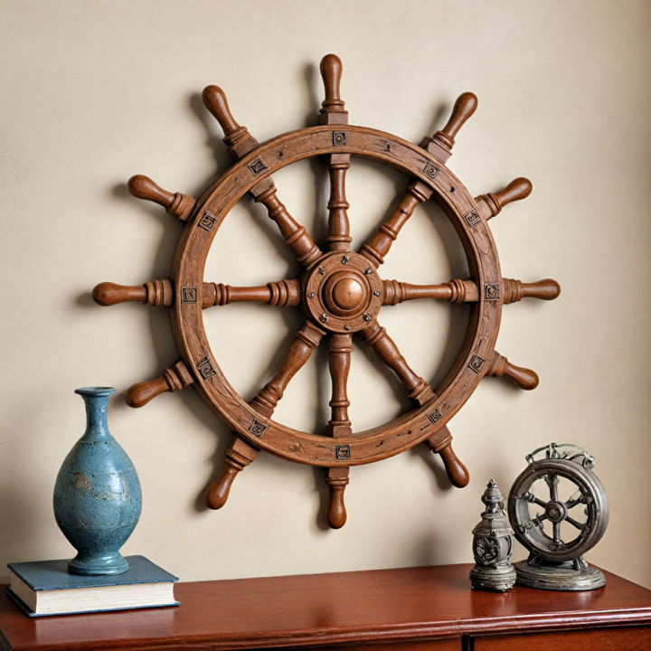 ship wheels them wall décor