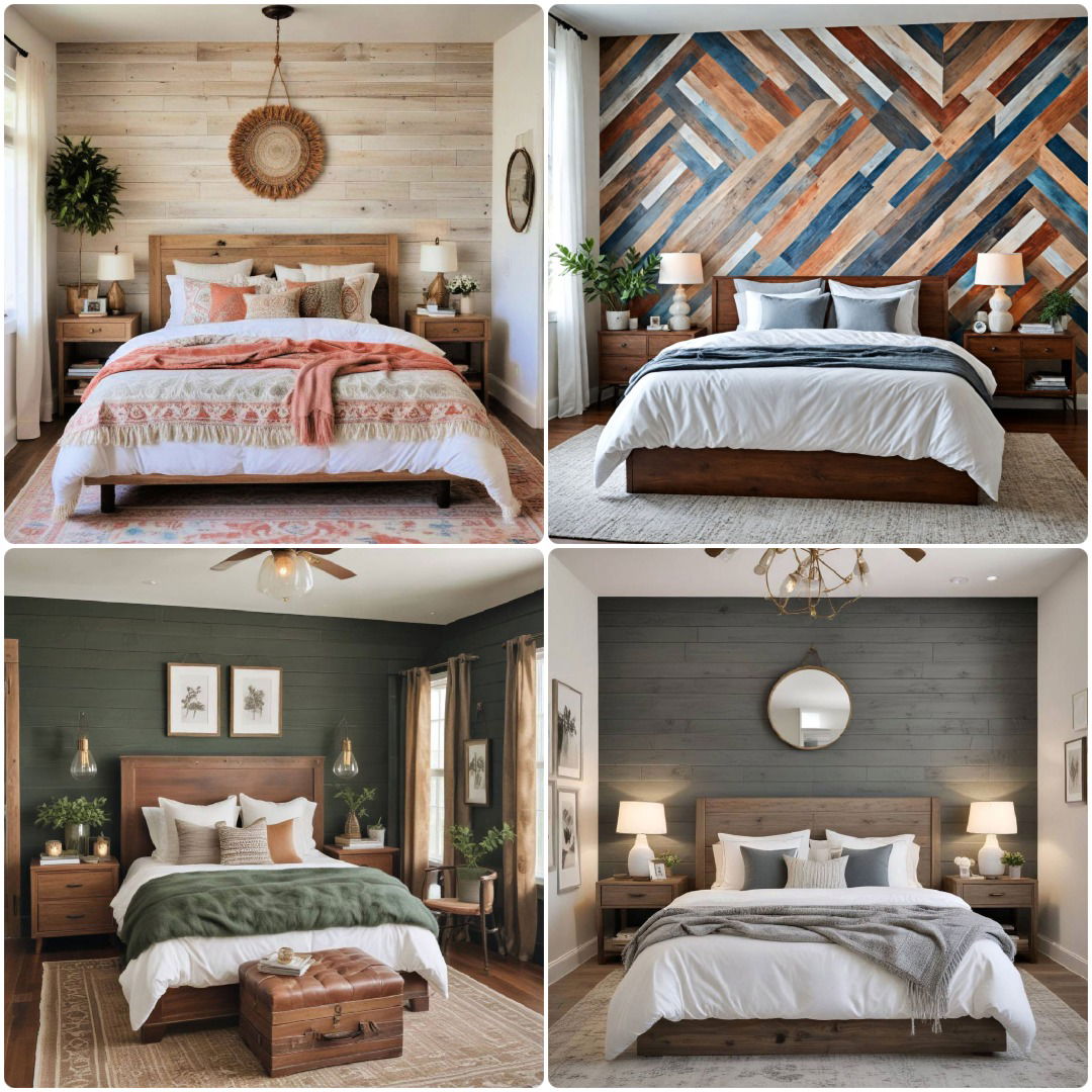 30 Shiplap Bedroom Wall Ideas for A Peaceful Ambiance