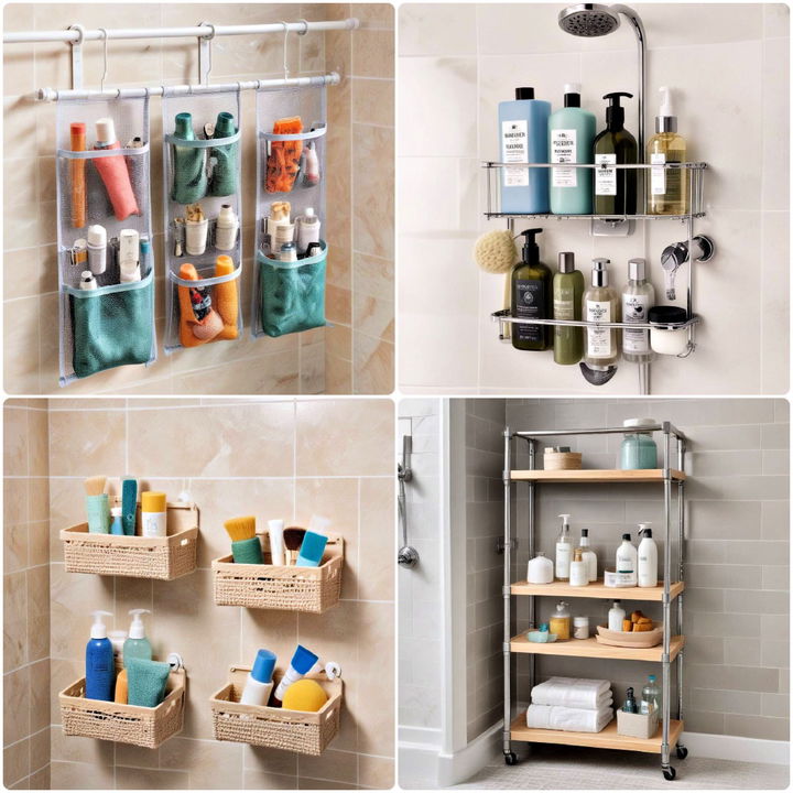 shower storage ideas