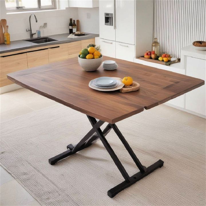 simple convertible dining table