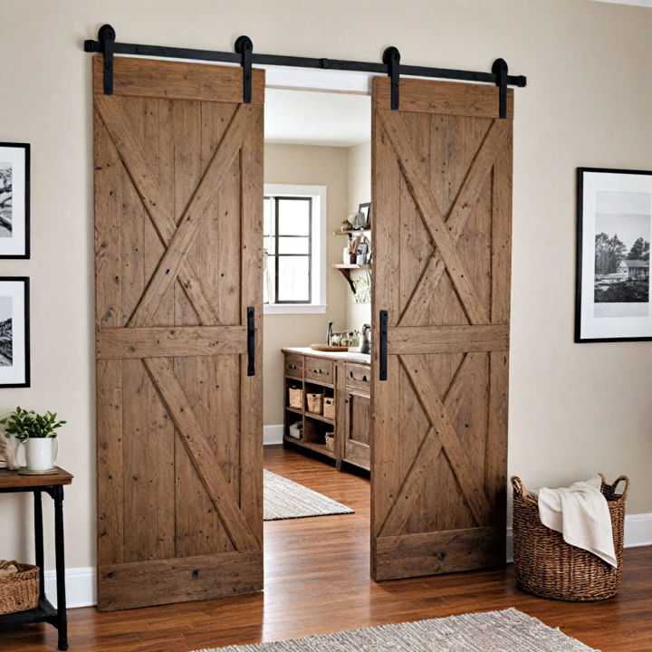 simple sliding barn door