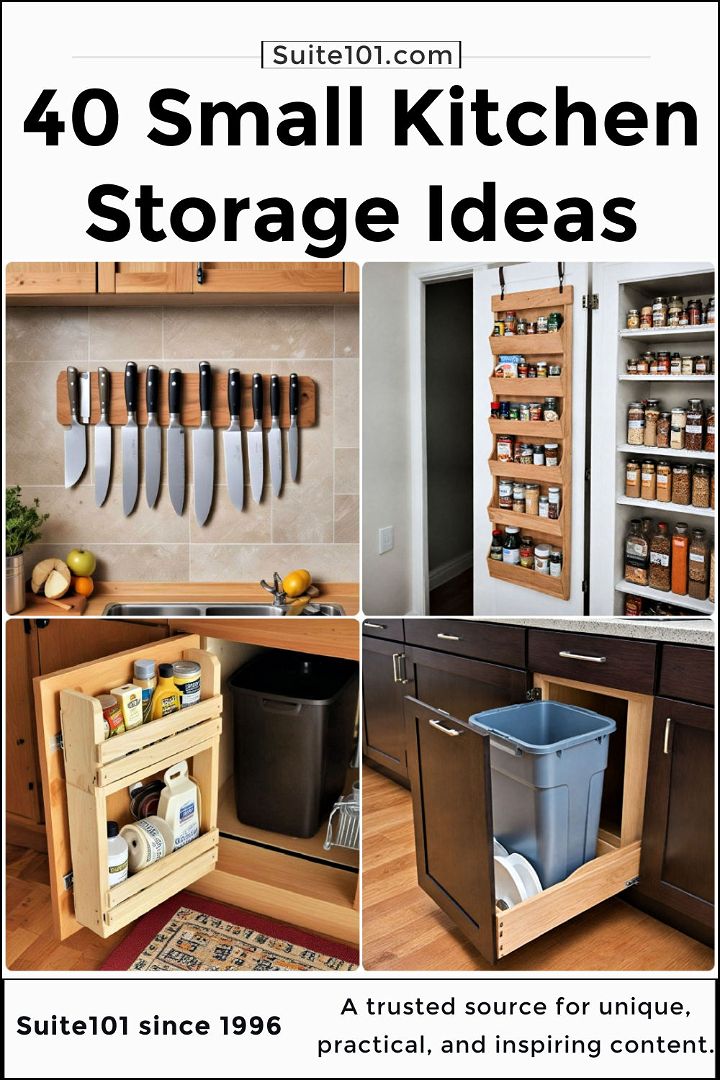 small kitchen storage ideas to copy