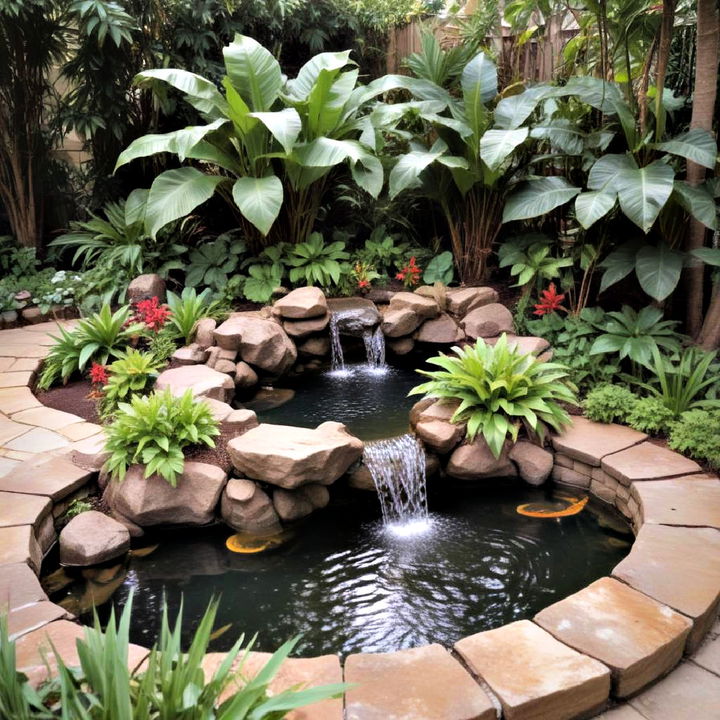 small pond water feature