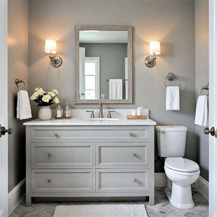 soft gray paint color bathroom