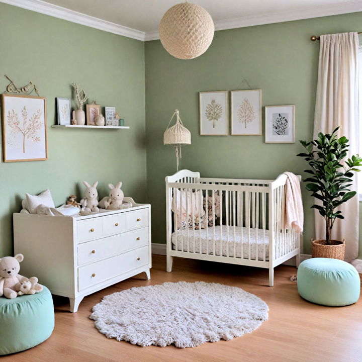 soft pastel color nursery