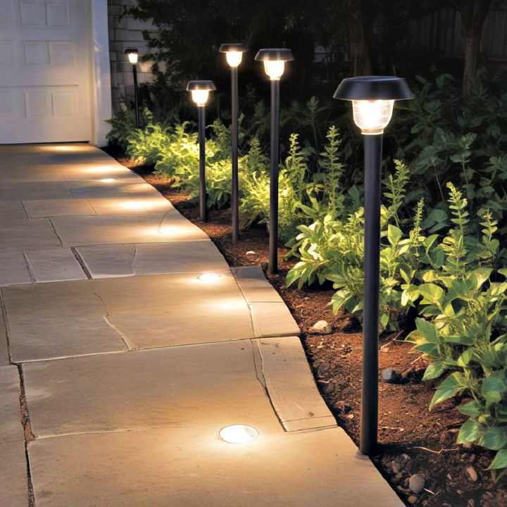 solar path lights for driveway