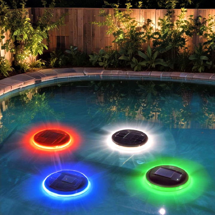 solar powered pool lights