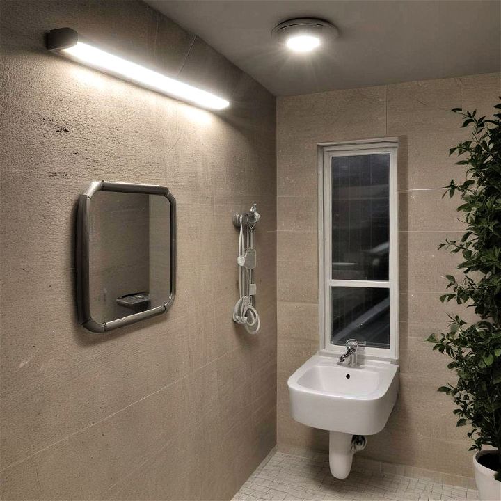 solar tube lights for bathroom