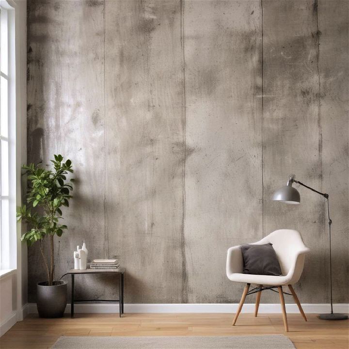 sophisticated industrial chic wallpaper