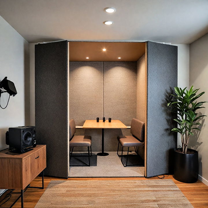 soundproof booth for musicians