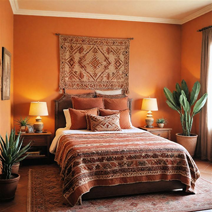 southwestern style bedroom