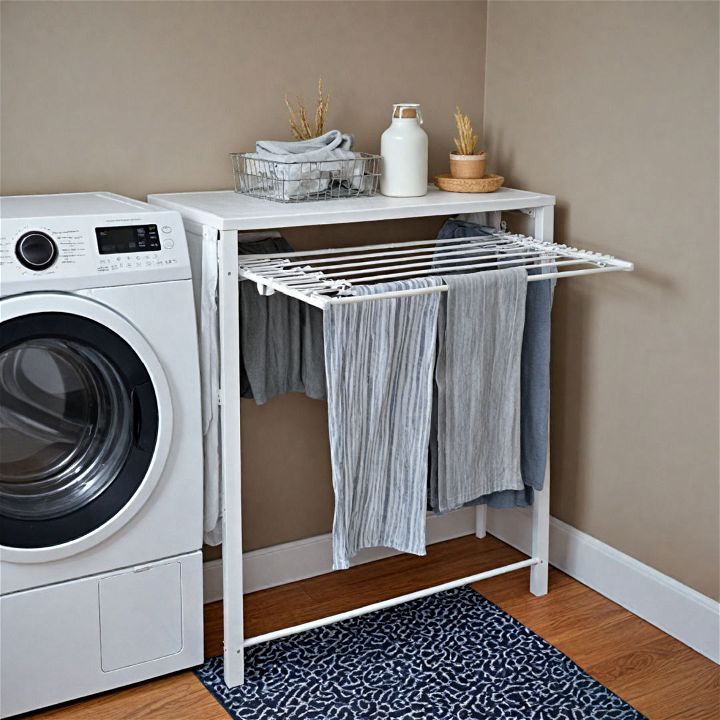 space saving solution for drying clothes