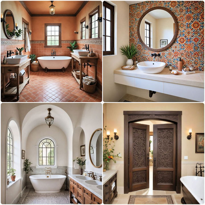 spanish style bathroom ideas