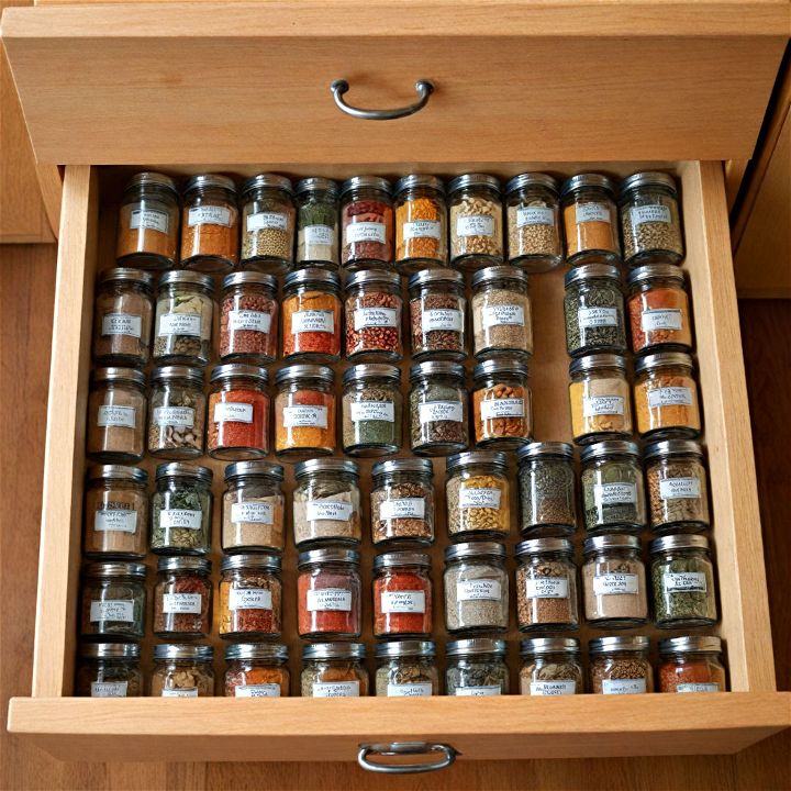 spice drawer inserts