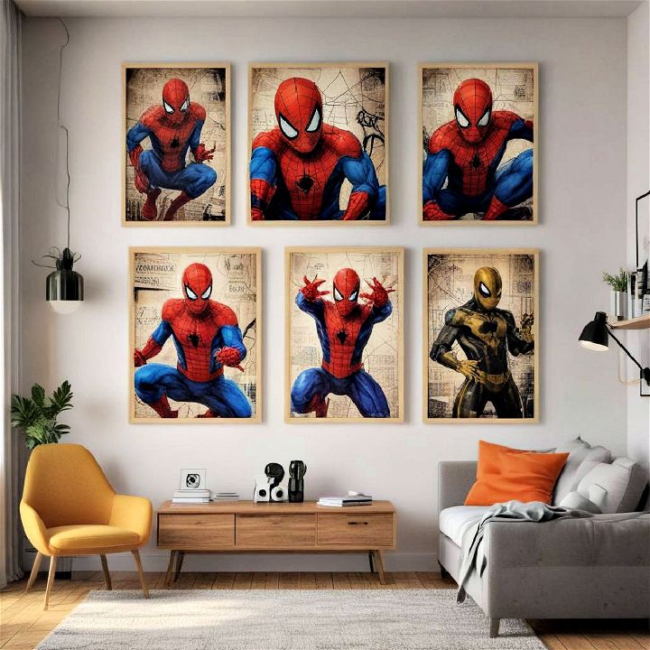 spiderman canvas prints