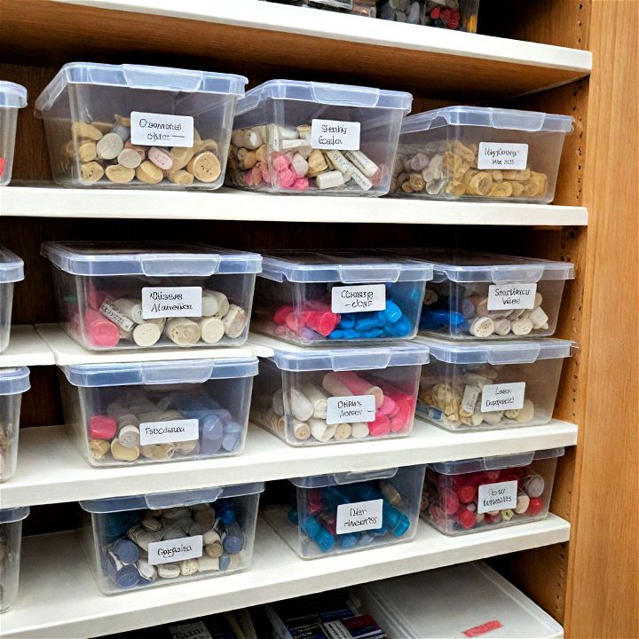 stackable medicine storage bins