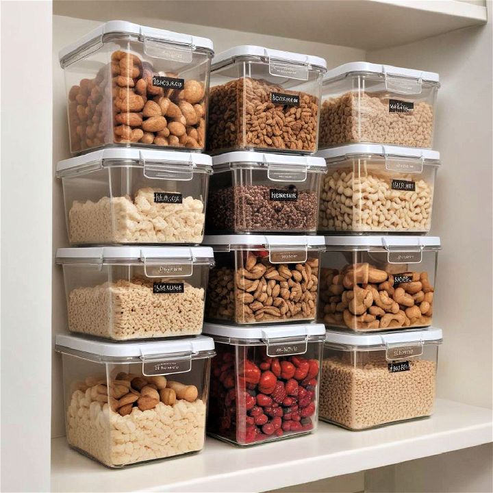 stackable storage containers