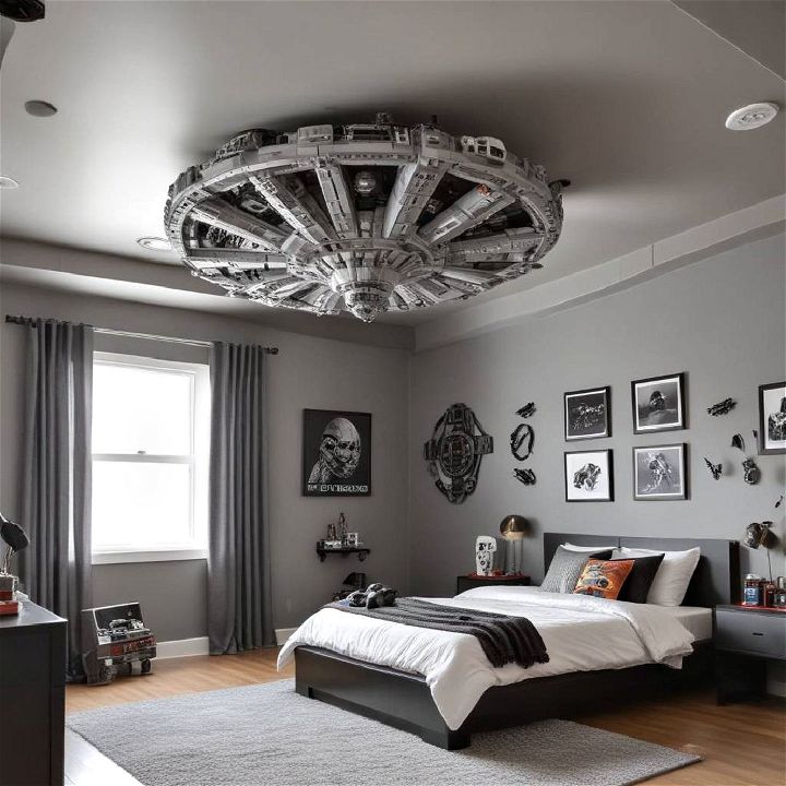 star wars millennium falcon bedroom