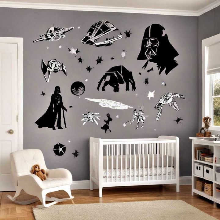 star wars wall decals for nursery