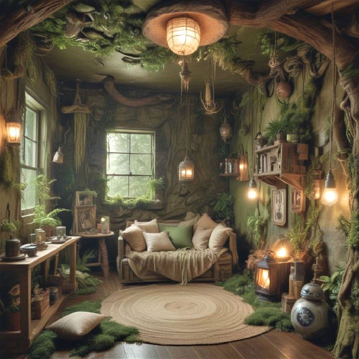 star wars yoda’s dagobah hut